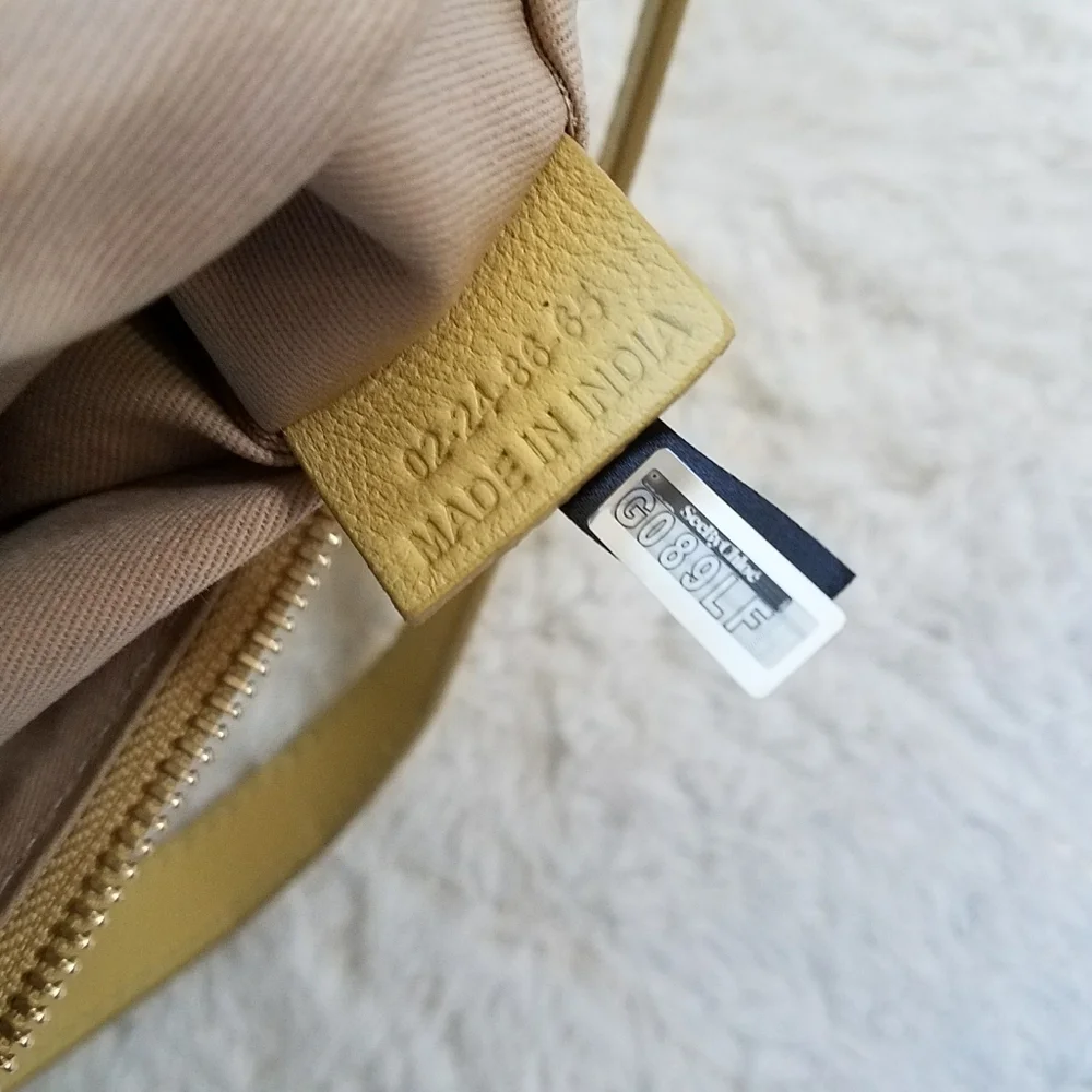 See by Chloé Yellow Joan Crossbody Shoulder Bag